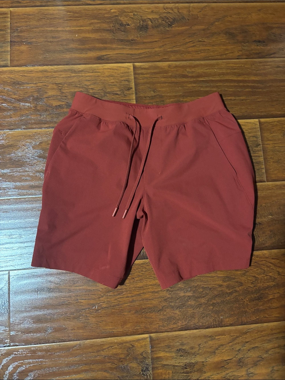 lululemon athletica 7” Men's Rust Red Athletic Drawstring Shorts